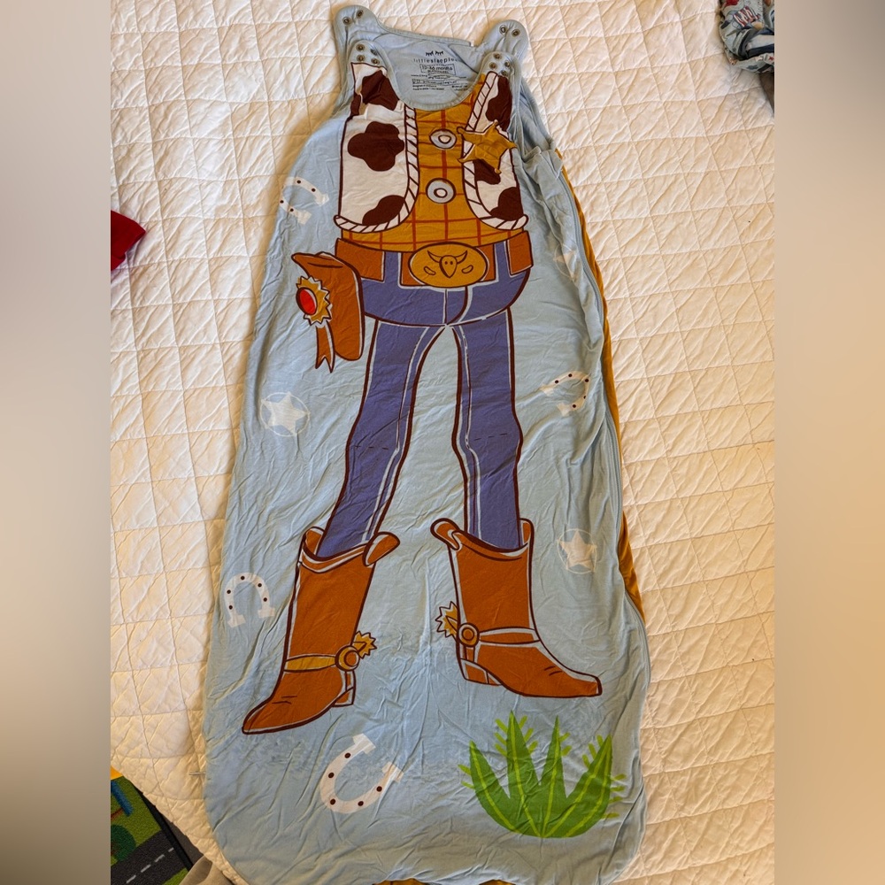 Little Sleepies Toy Story woody sleep sack